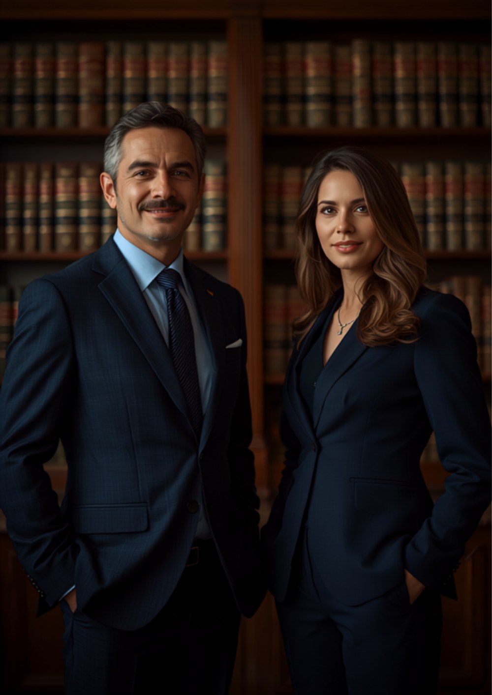 Advogados reunidos no escritório